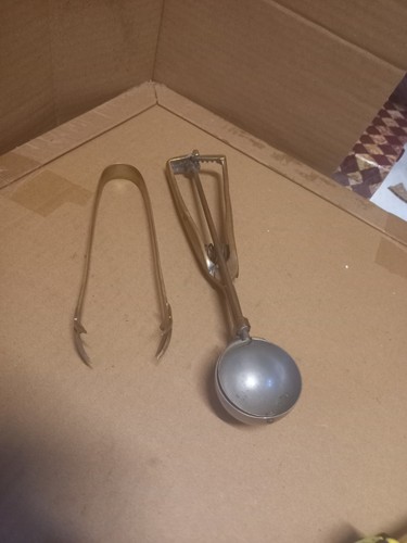 Vintage brass sugar tongues - vintage,