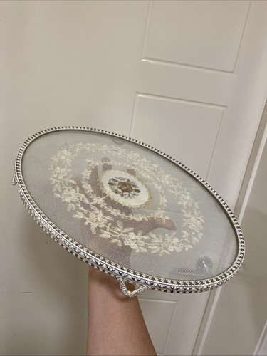 Vintage dressing table tray - table,