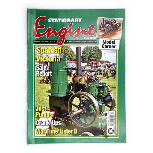 Stationary engine magazine - engine,