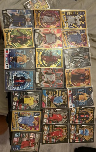 Topps match attax cards - topps,