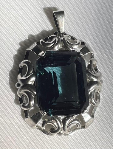 Vintage 835 silver pendant - vintage,