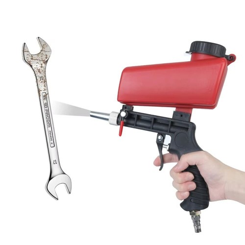 Pneumatic sand blaster gravity - pneumatic,