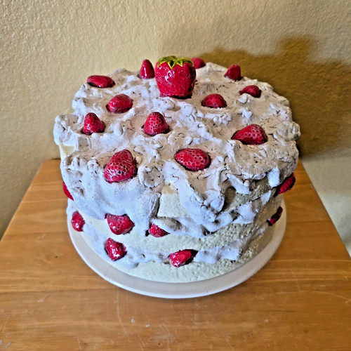 Vintage ceramic strawberry - vintage,