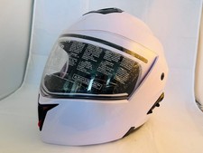 White Dot Flip-Up Motorcycle