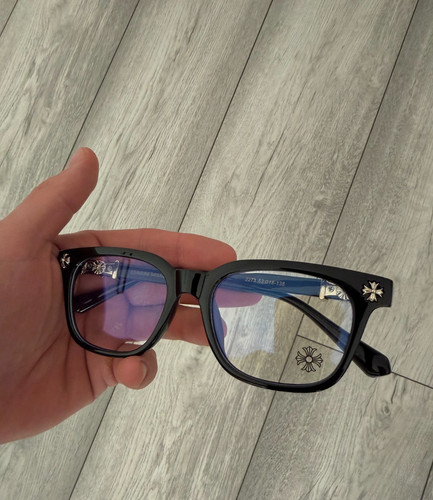 Chrome hearts black frame blue - hearts,
