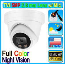 TVI HD 5MP 2.8mm Mic Audio