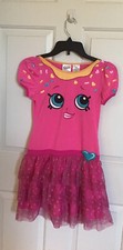 Girls Shopkins Dress Pink