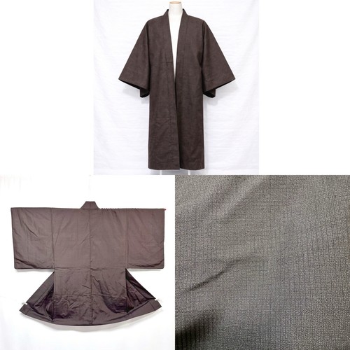 Men pure silk kimono - kimono, robe