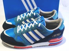ADIDAS ZX 750 (G96718) MENS 2013 BLUE WHITE MENS TRAINERS UK 11 EU 46