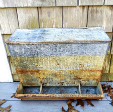 VTG Galvanized Chicken Pig