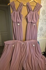 Set Of 5 X BRIDESMAID DRESSES