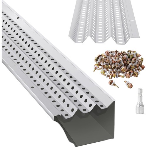 15cm aluminium gutter - 15cm, guard