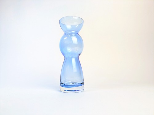 Vintage dartington glass blue - dartington,