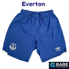 EVERTON BLUE HOME FOOTBALL SHORTS MEDIUM ADULT (MINT)
