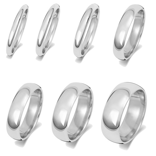 Wedding band ring platinum 950 - wedding, band/ring