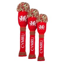 Pom Pom Headcover - Wales - Driver, Fairway, or Hybrid