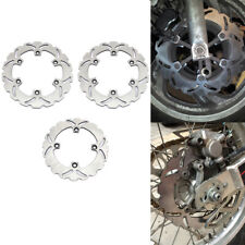 3PCs Front Rear Brake Discs