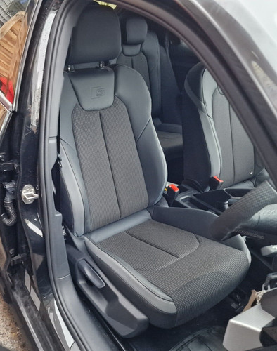 Audi line half leather - s,