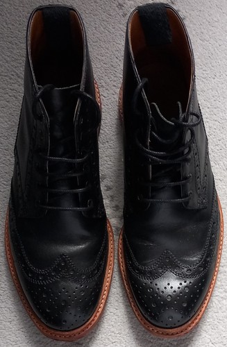 Luxury black brogue lace - luxury,