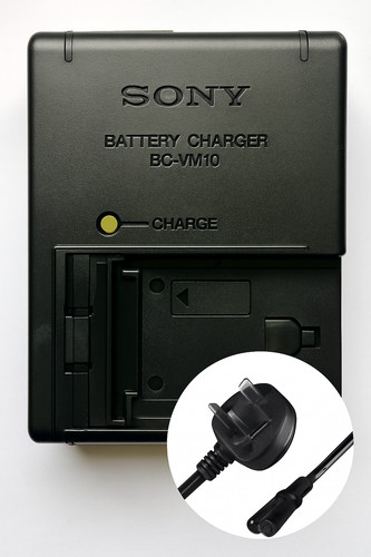 Genuine sony vm10 charger - genuine, bc-vm10