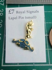 Royal Signals Corps Lapel Pin