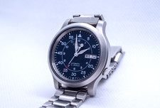 Seiko 5 Sports Blue Automatic Field Men's Watch 7S26-02J0 Ref. SNK807K2 Stunning