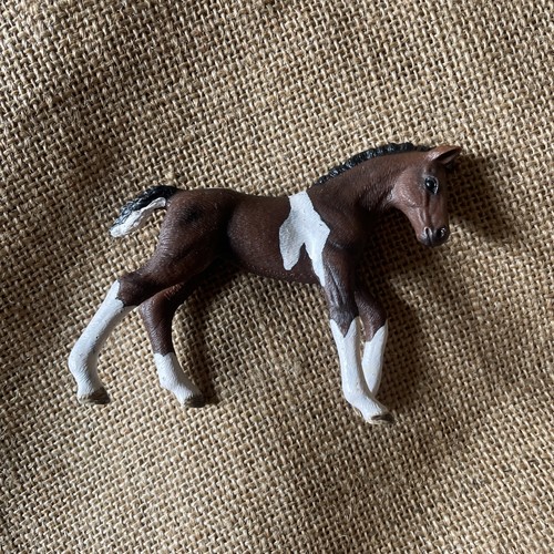 Schleich brown white - white, pinto