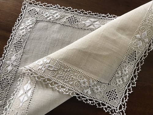 Vintage lefkara table centre - vintage,