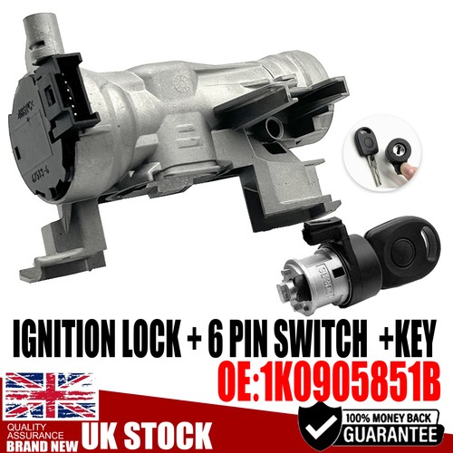 Ignition barrel door lock set - barrel,