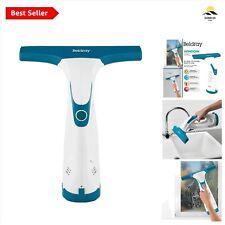 Cordless Window Vac with 30 min Runtime, 60ml Tank, Squeegee Head, Lightweight