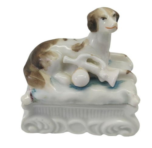 Antique staffordshire hunting - staffordshire,