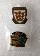 2x Hull FC Rugby League Badges