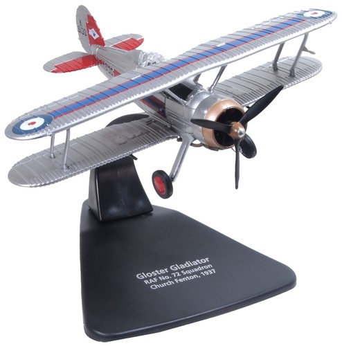 Gloster gladiator plane - bi-plane,