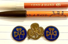 Vintage Girl Guides Trefoil