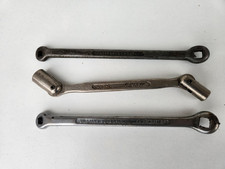3 VINTAGE BRAKE ADJUSTING SPANNERS UNIPART RD 936745  BEDFORD CF CAMPERVAN VAN