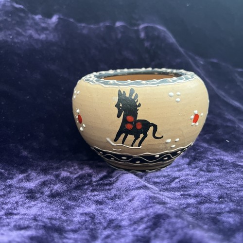 Deruta italian bowl - with, horse