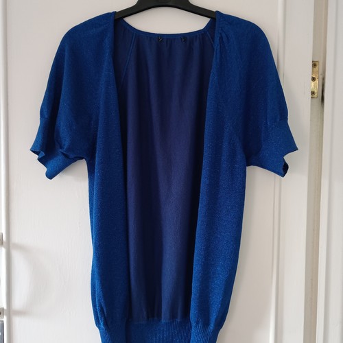 Y2k royal blue - blue, metallic