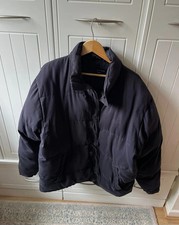Vintage Eisenegger - Large - Black Puffer Quilted Jacket 90s
