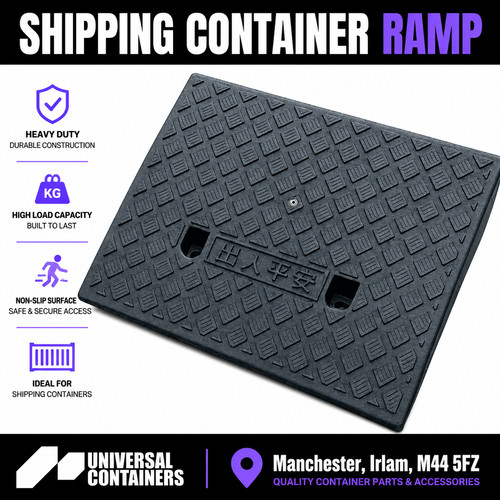 Shipping container ramp heavy - container,
