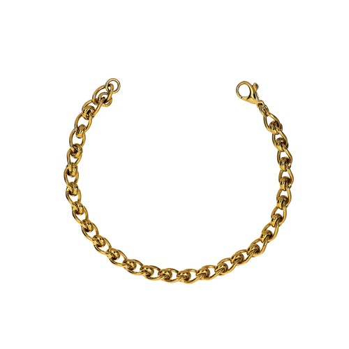 Pre owned 9ct gold curb - gold, &