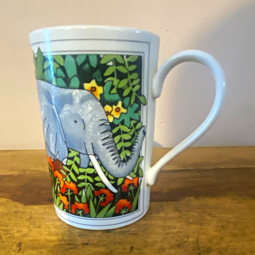 Dunoon stoneware elephant - stoneware,