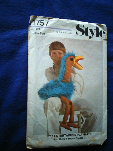 Vint style sewing patt - -, rod