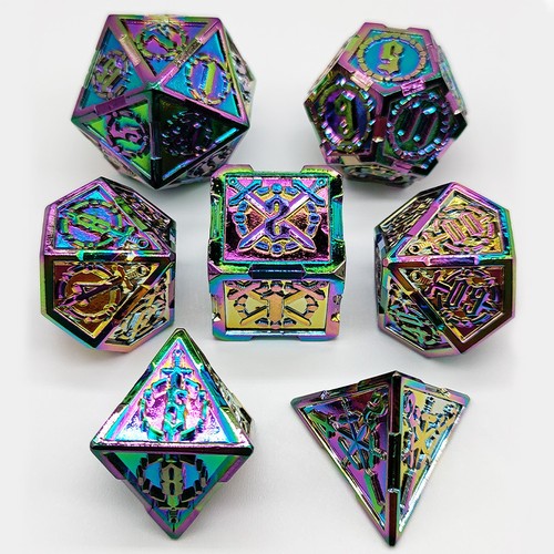 Pcs dice set metal sword - dice,