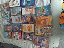 Job lot mixed Cartoon VHS tapes