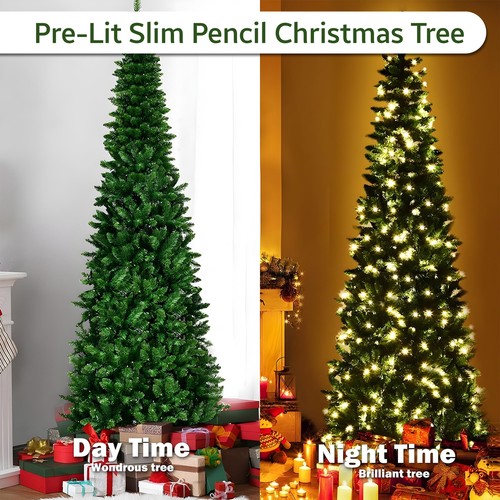 6ft slim christmas tree - 4/5/6ft,