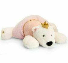 Polar Bear cuddly toy Keel toys SF2502 & SF2503 30cm & 40cm Confetti