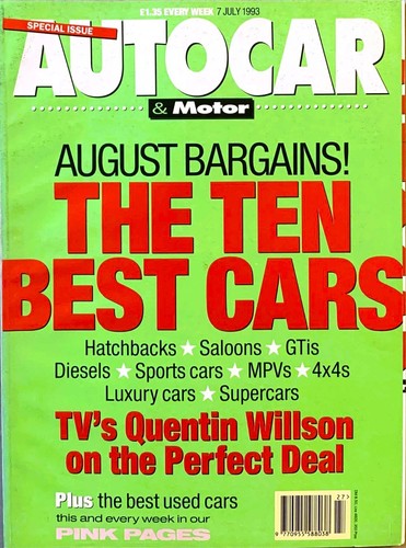 Autocar magazine jul - 07-jul-93,