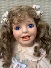 Large Vintage Porcelain Doll