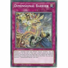 SDCH-EN035 Dimensional Barrier | 1st Edition Common YuGiOh Trading Card Game TCG