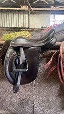 17inch havana show saddle